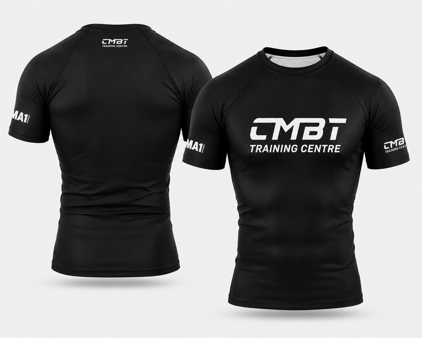 CMBT Training Centre Unisex Black Adults Rashguard